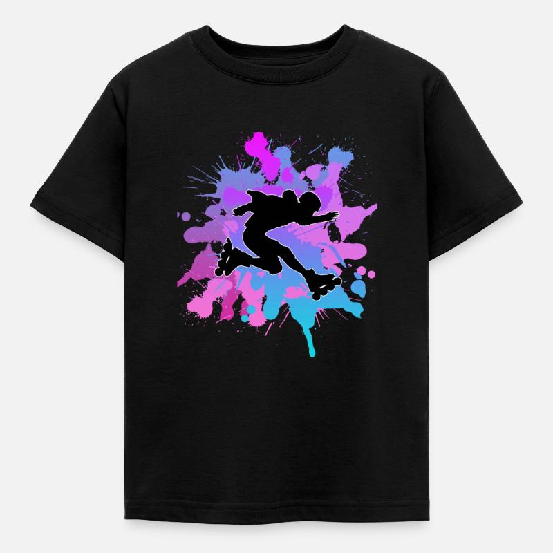 Rollerblades rollerblades - Kids' T-Shirt - black