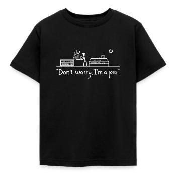 Bäckerei oder Bäckerei Geschenkidee - Kinder T-Shirt - Schwarz - Vorne - AI Model Kid Female (0cm)