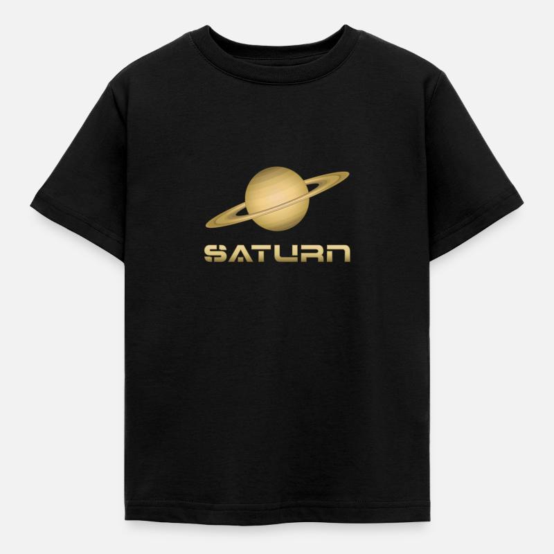 Saturne - T-shirt Enfant - noir