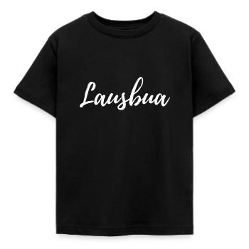 Lausbua bayrischer Ausdruck - Kinder T-Shirt - Schwarz - Vorne - AI Model Kid Female (0cm)