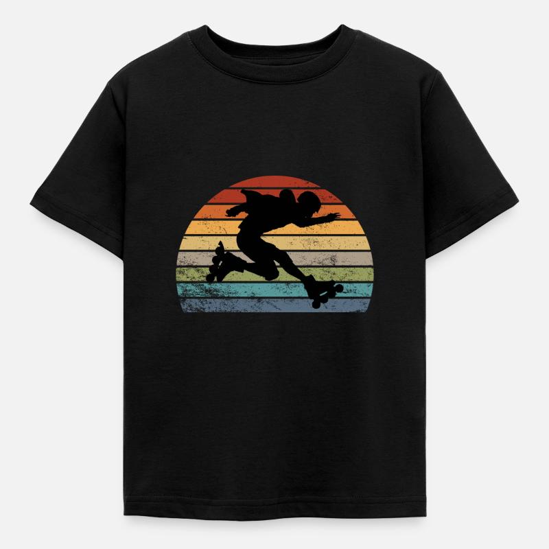 Rollerblades rollerblades - Kids' T-Shirt - black