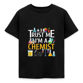 Chimiste chimiste - T-shirt Enfant - noir - Devant - AI Model Kid Female (0cm)