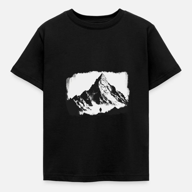 Mountain Calling 6 - T-shirt Enfant - noir