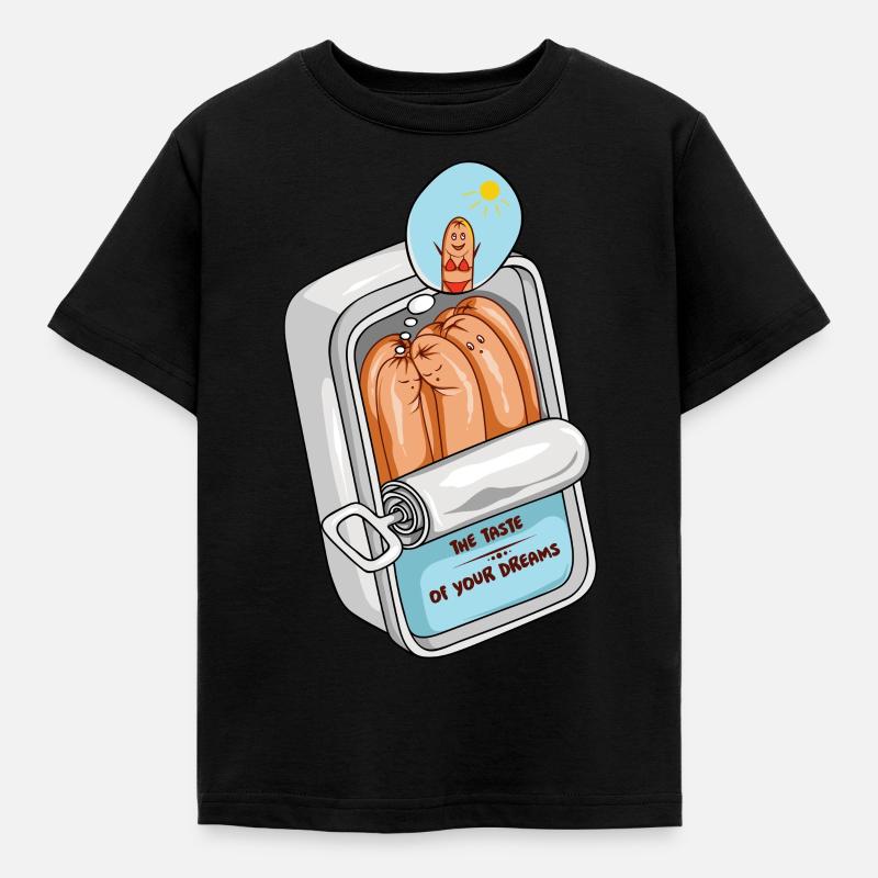 Der Geschmack deiner Träume - Kinder T-Shirt - Schwarz