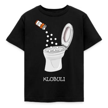 Globuli, Klobuli, Homeopathic Medicine Esotherics - Kids' T-Shirt - black - Front - AI Model Kid Female (0cm)