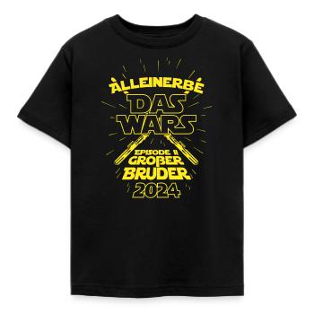 Alleinerbe DAS WARS Großer Bruder 2024 Baby - Kinder T-Shirt - Schwarz - Vorne - AI Model Kid Female (0cm)