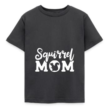 Eichhörnchen - Kinder T-Shirt - Dunkelgrau - Vorne - AI Model Kid Female (0cm)