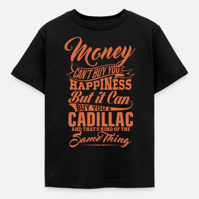 ARGENT ET CADILLAC Y - T-shirt Enfant - noir