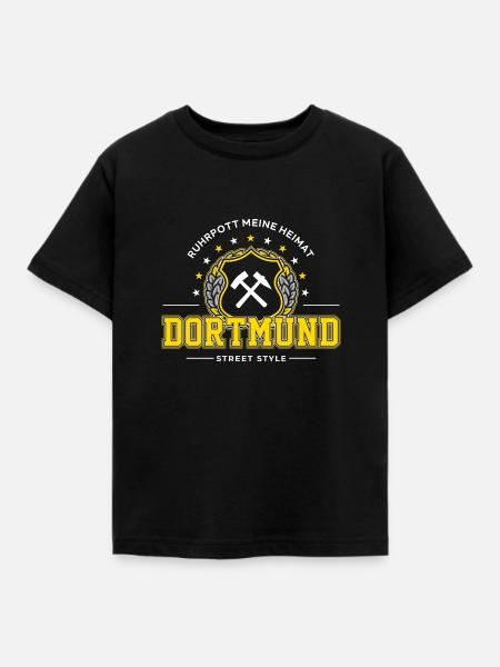 Dortmund - Kinder T-Shirt - Schwarz