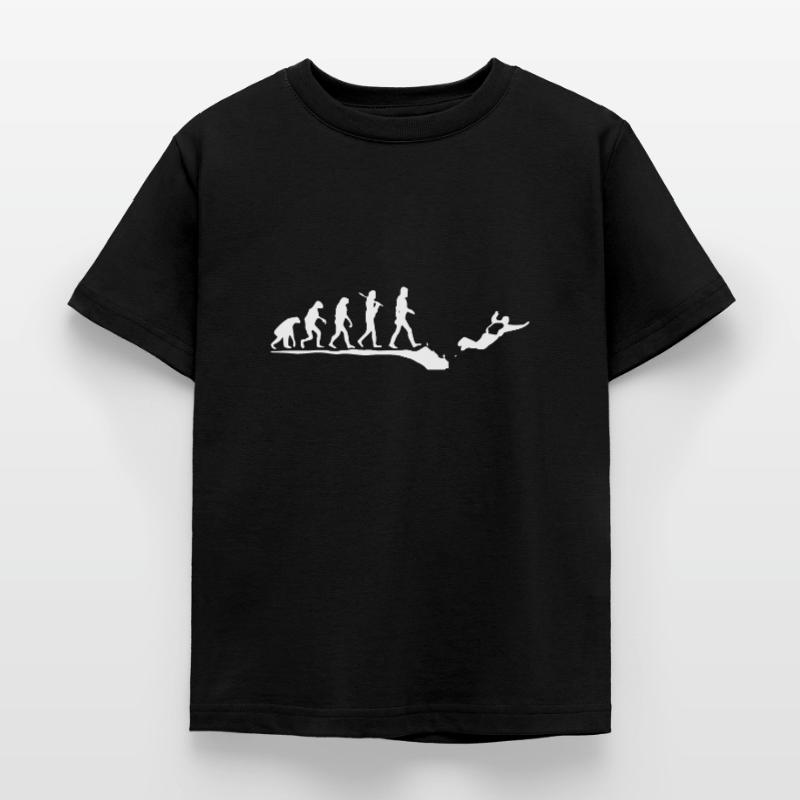 Base jumping BASE object jumping Kids' T-Shirt