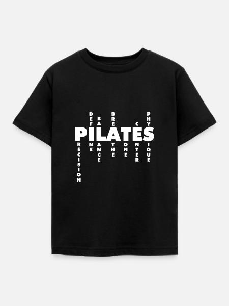 Pilates body training training Pilates trainer - T-shirt Enfant - noir