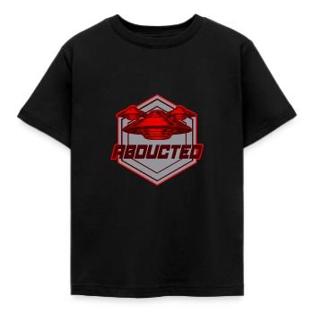alien SETI Ufo Area 51 roswell extraterrestrial - Kids' T-Shirt - black - Front - AI Model Kid Female (0cm)