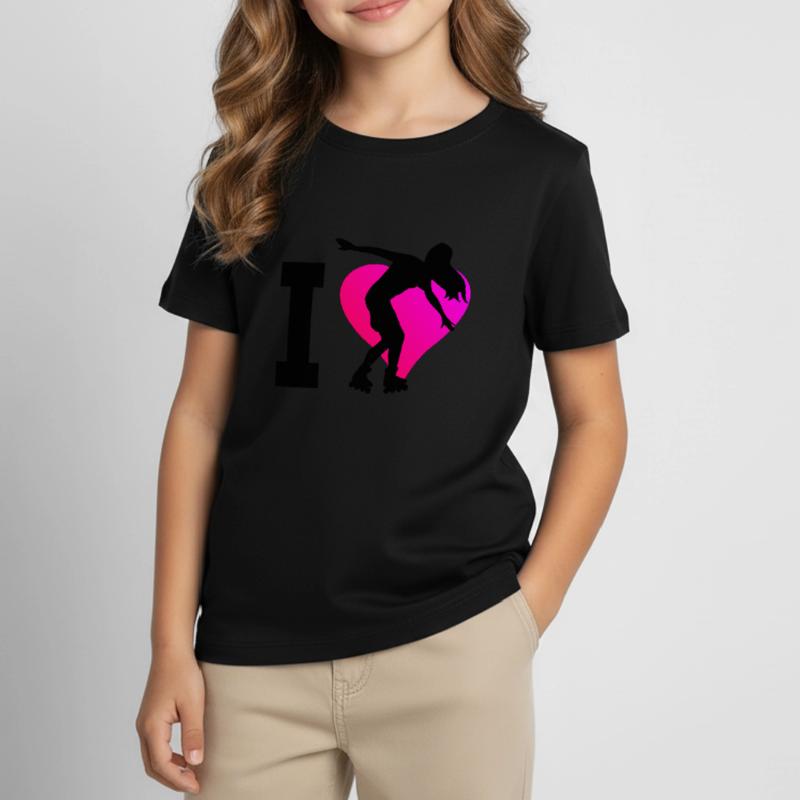 Roller Skating Rollers Roller Skating Rollerskat T-shirt Enfant