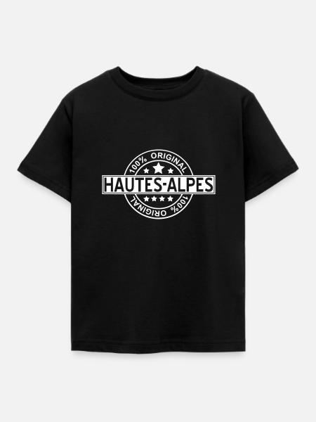 Hautes-Alpes - Kids' T-Shirt - black