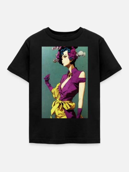 JoJos Anime - Børne-T-shirt - sort