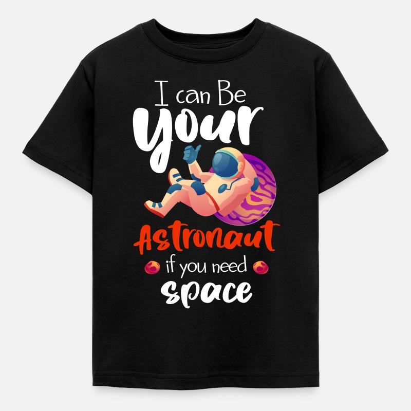 Logo de l’espace Star Spaceman - T-shirt Enfant - noir