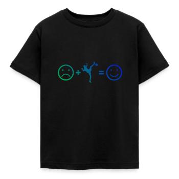 Football tennis Women Football Football Tennis - Kids' T-Shirt - black - Front - AI Model Kid Female (0cm)