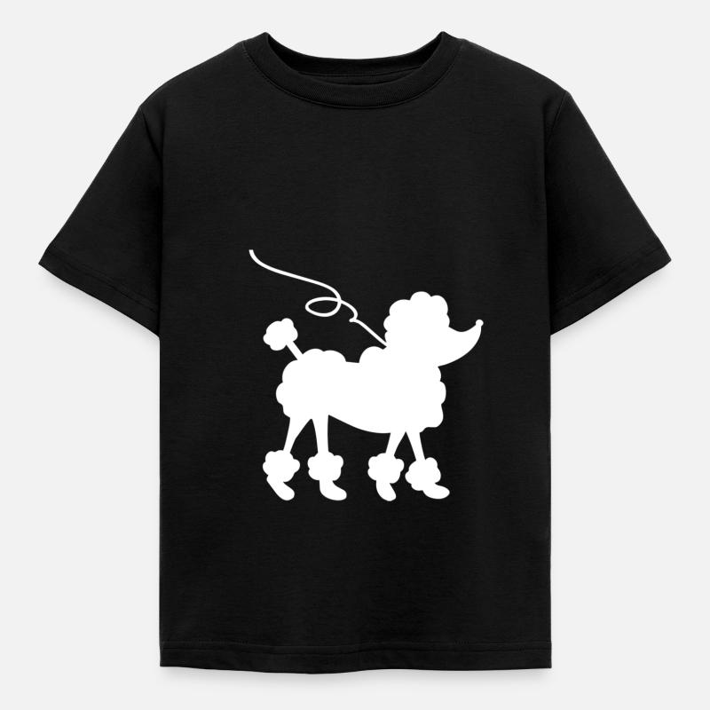 Caniche - T-shirt Enfant - noir