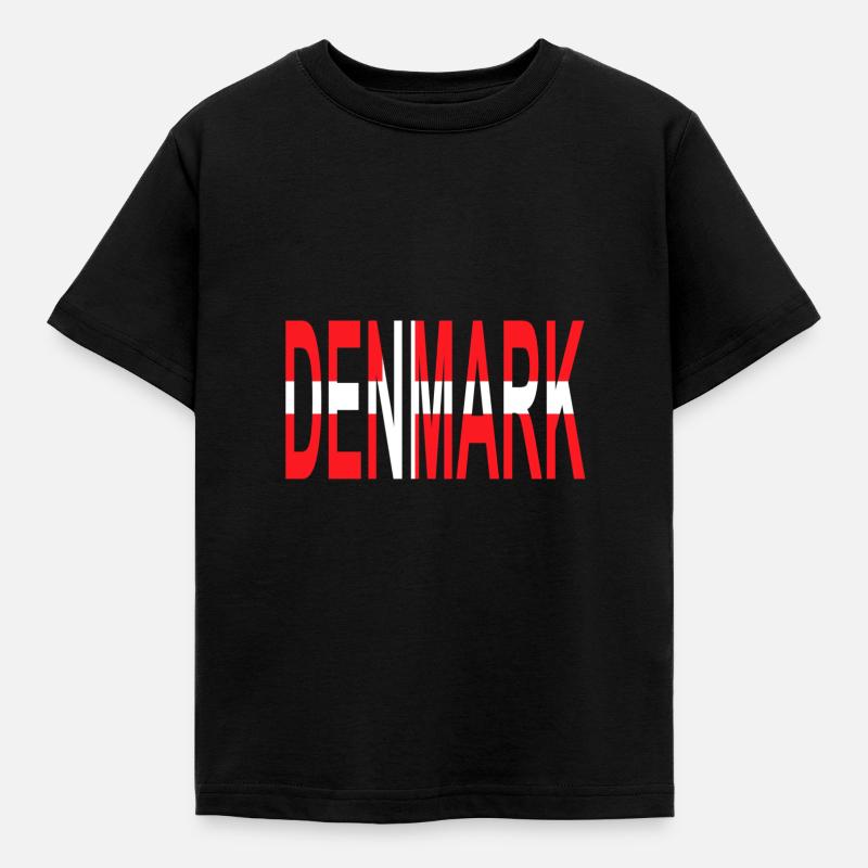 Danemark - T-shirt Enfant - noir