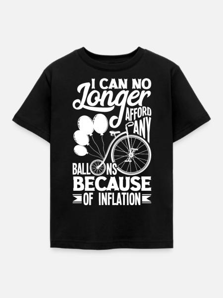 Circus Performer Balloon Funny - Kinder T-Shirt - Schwarz