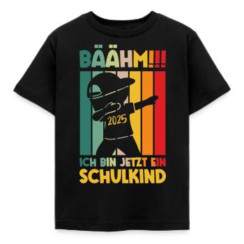 Bäähm Schulkind 2025 - Kinder T-Shirt - Schwarz - Vorne - AI Model Kid Female (0cm)