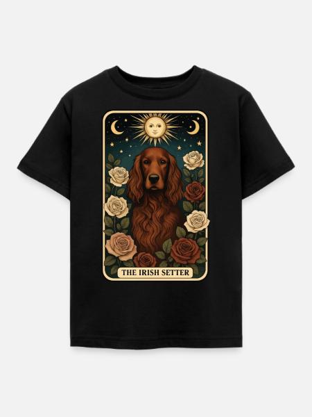 Irish Setter - Kinder T-Shirt - Schwarz