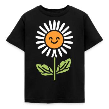 pissenlit - T-shirt Enfant - noir - Devant - AI Model Kid Female (0cm)