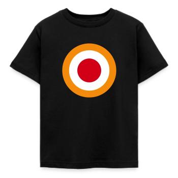 ROMA ULTRAS - Kinder T-Shirt - Schwarz - Vorne - AI Model Kid Female (0cm)