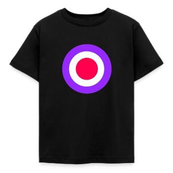FIORENTINA ULTRAS - Kinder T-Shirt - Schwarz - Vorne - AI Model Kid Female (0cm)