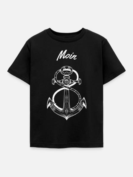 MOIN - Kinder T-Shirt - Schwarz