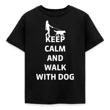 Chien de chasse - T-shirt Enfant - noir - Devant - AI Model Kid Female (0cm)