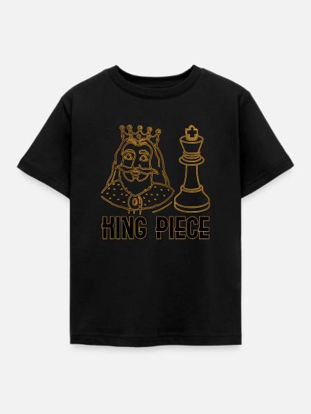 King Piece - Kinder T-Shirt - Schwarz