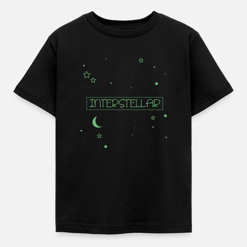 Interstellar - Kids' T-Shirt - black