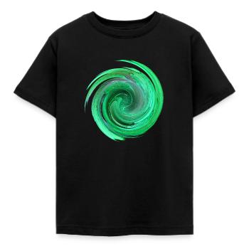 Depokit Universe Mill - Kids' T-Shirt - black - Front - AI Model Kid Female (0cm)