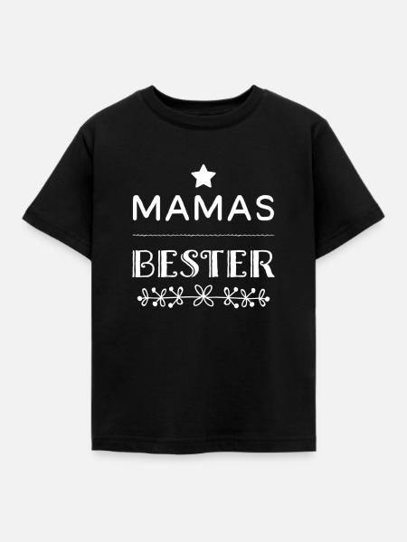 Mamas Bester - Kinder T-Shirt - Schwarz