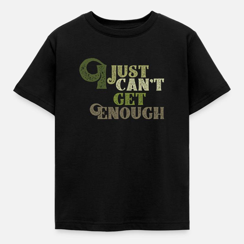 I JUST CANT GET ENOUGH - Kinder T-Shirt - Schwarz