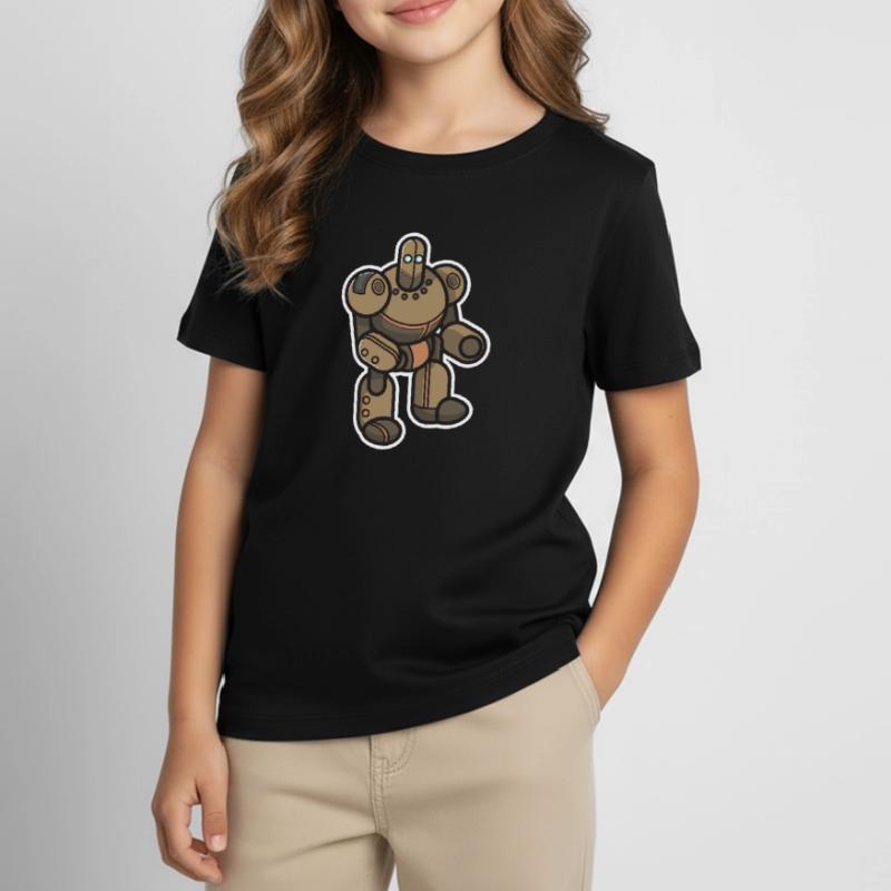 Robot gift bot technology nerd robotics future Kids' T-Shirt
