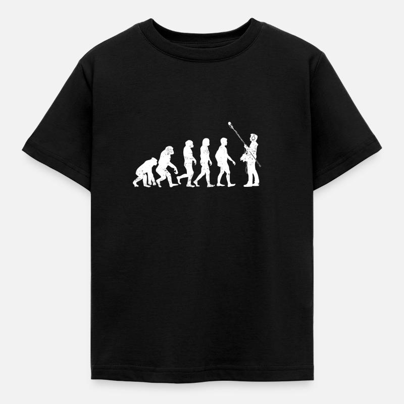 Evolution boom mic operator - Kids' T-Shirt - black