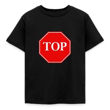 signe supérieur - T-shirt Enfant - noir - Devant - AI Model Kid Female (0cm)