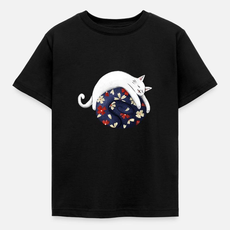 Naptime - Kinder T-Shirt - Schwarz