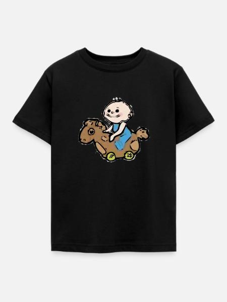 Baby - Kinder T-Shirt - Schwarz