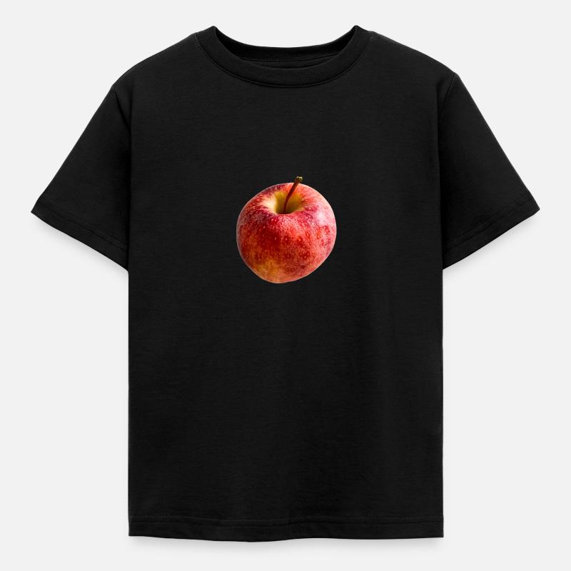 Apple - Kids' T-Shirt - black