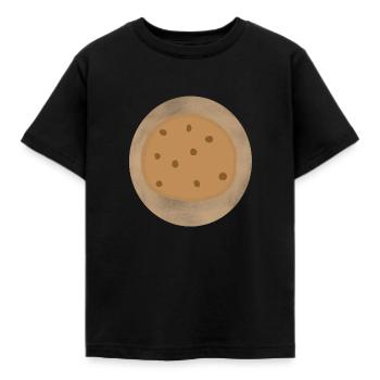 Keks - Kinder T-Shirt - Schwarz - Vorne - AI Model Kid Female (0cm)