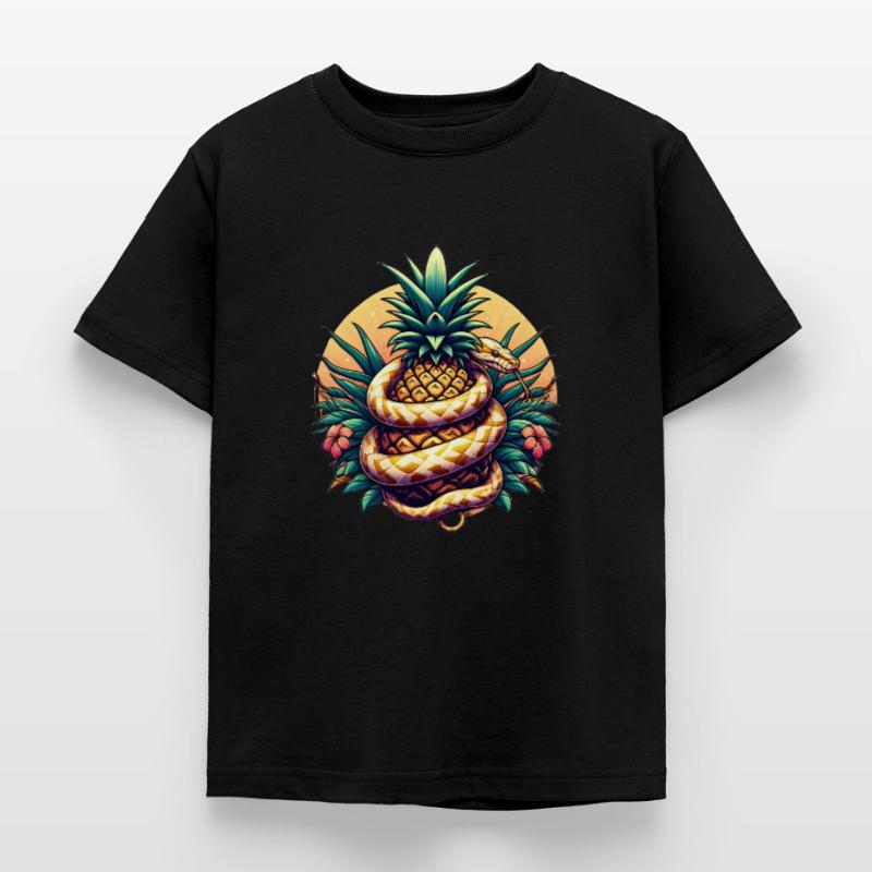 Python autour de l’ananas T-shirt Enfant