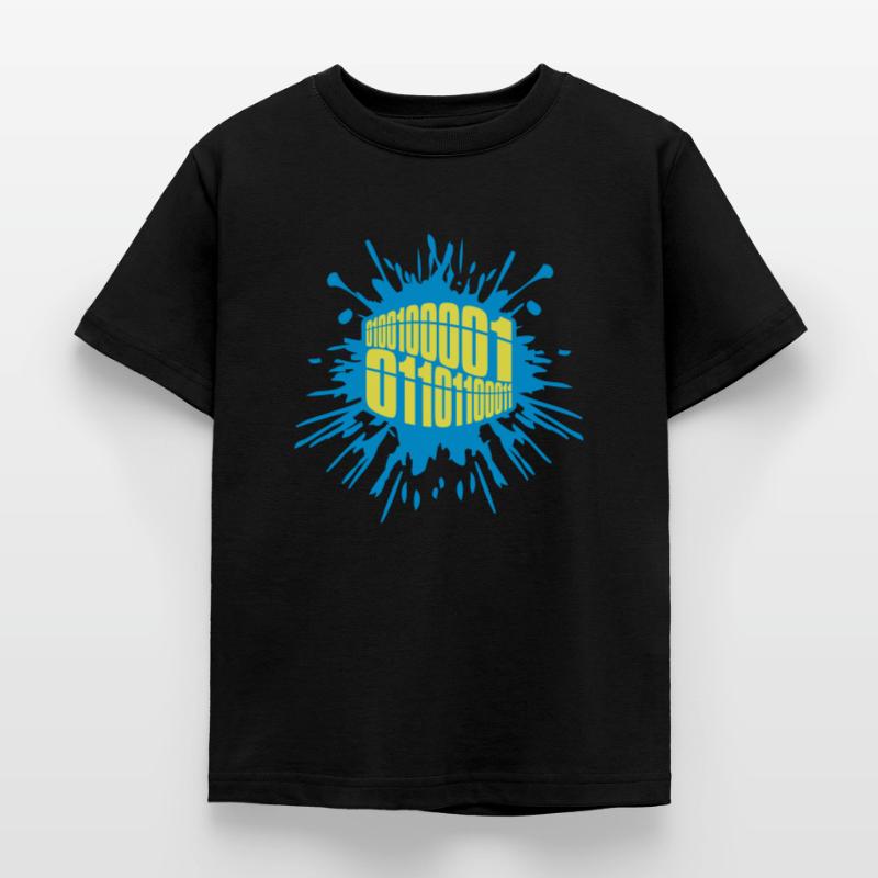 Langage de programme de code binaire T-shirt Enfant