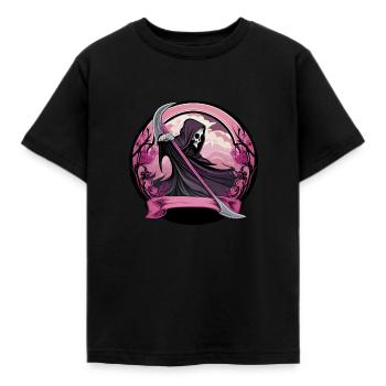 Valentine Reaper - Kids' T-Shirt - black - Front - AI Model Kid Female (0cm)