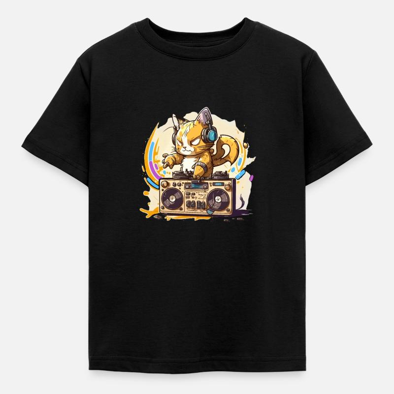 Scratch That - Kids' T-Shirt - black