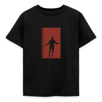 Hockey sur gazon Joueurs de hockey sur gazon - T-shirt Enfant - noir - Devant - AI Model Kid Female (0cm)