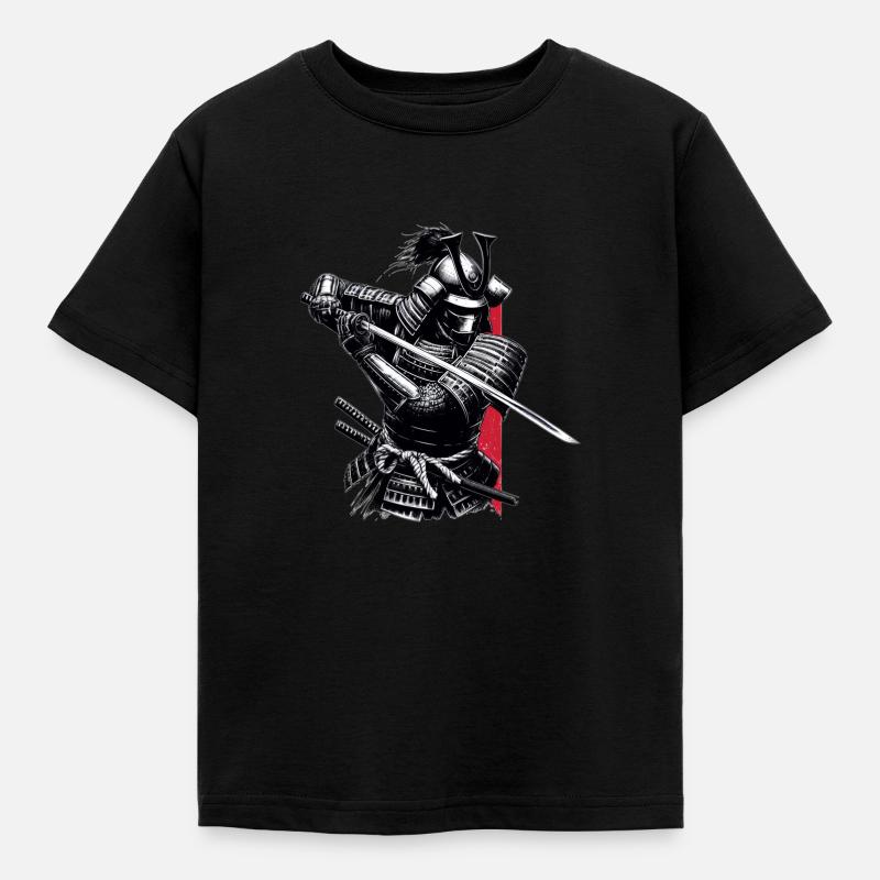 Samurai - Kids' T-Shirt - black