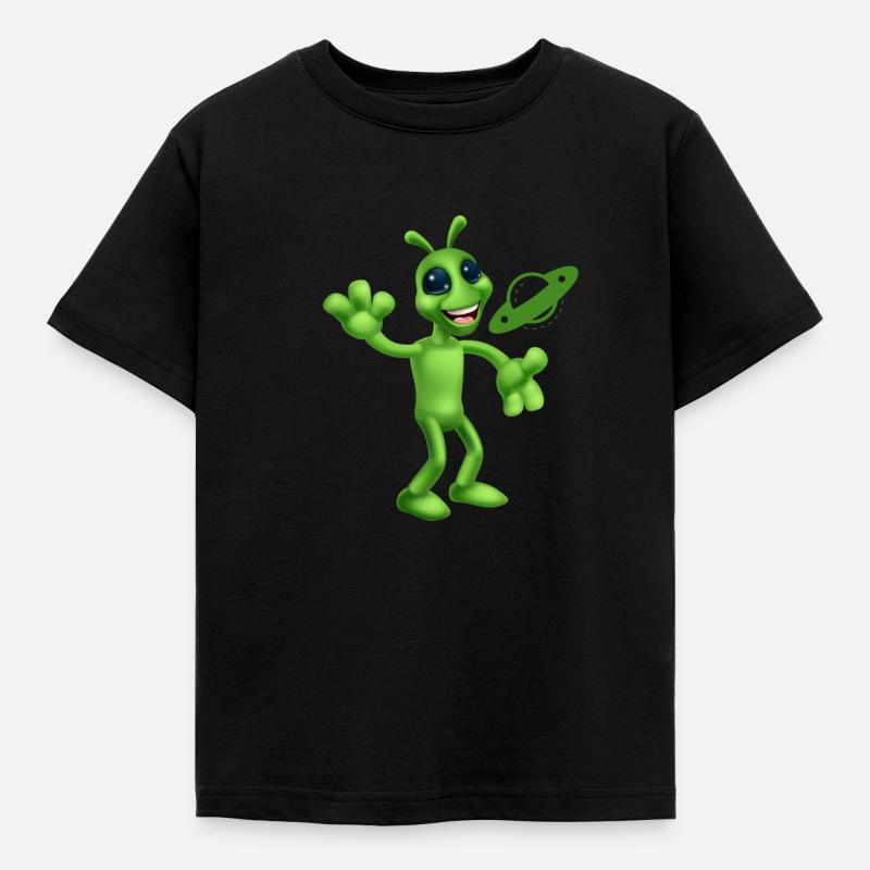 ET ESPIÈGLE - T-shirt Enfant - noir